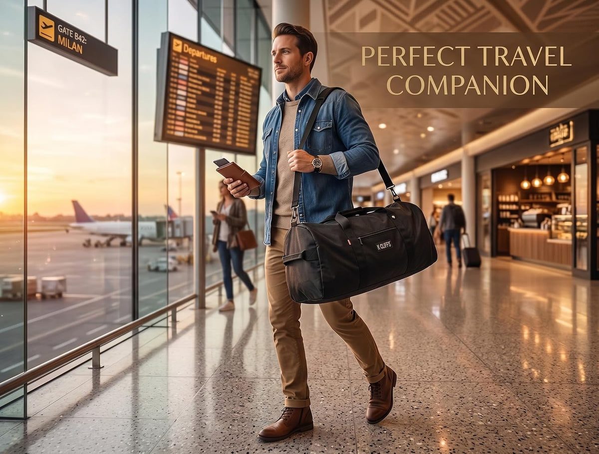 Heavy-Duty Large Cargo Duffel Bag for Sports Gear, Drum Sets, and Travel Equipment with Rooftop Rack Compatibility